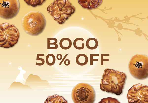 BOGO 50% OFF